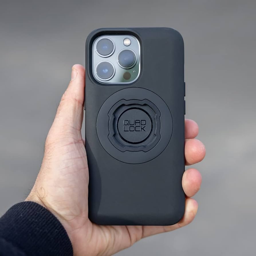 Review: Quad Lock Apple iPhone 15 Pro Max Case and Windshield Suction Mount  - Cybersecurity Careers Blog