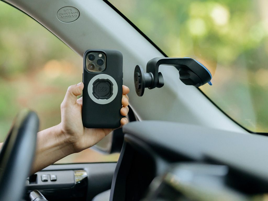 Review: Quad Lock Apple iPhone 15 Pro Max Case and Windshield Suction Mount  - Cybersecurity Careers Blog